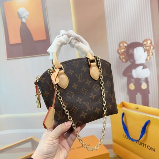 Louis Vuitton Lockit BB Monogram Canvas Handbag view 4