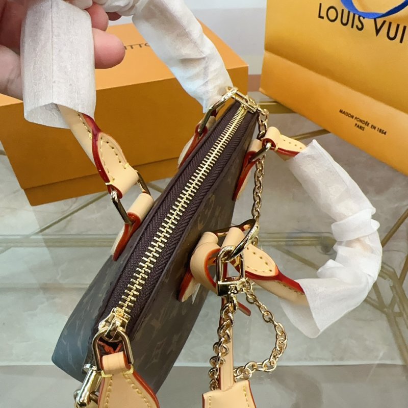 Louis Vuitton Lockit BB Monogram Canvas Handbag view