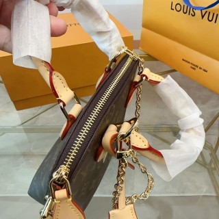 Louis Vuitton Lockit BB Monogram Canvas Handbag view 5