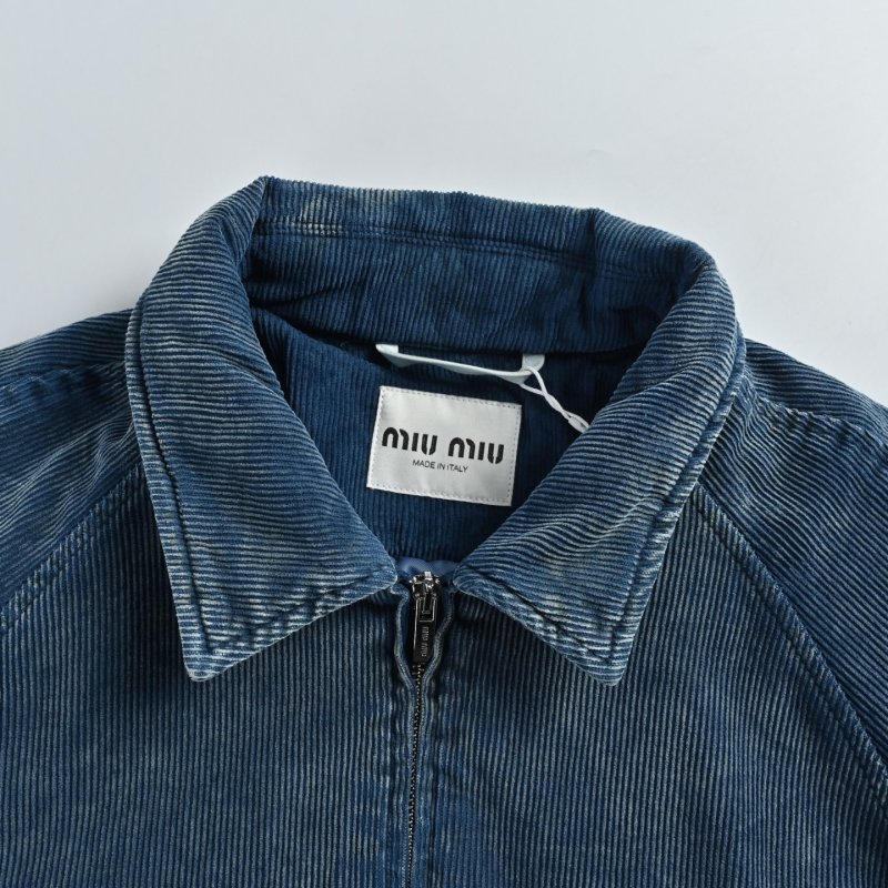Light Wash Denim Jacket with Embroidered Detail view