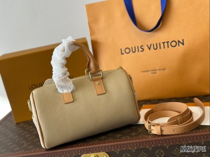 Louis Vuitton Keepall 25 Pillow Bag Muted Beige & Monogram view 5