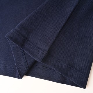 Versace Navy Blue Polo Shirt with Gold Medusa Logo view 17