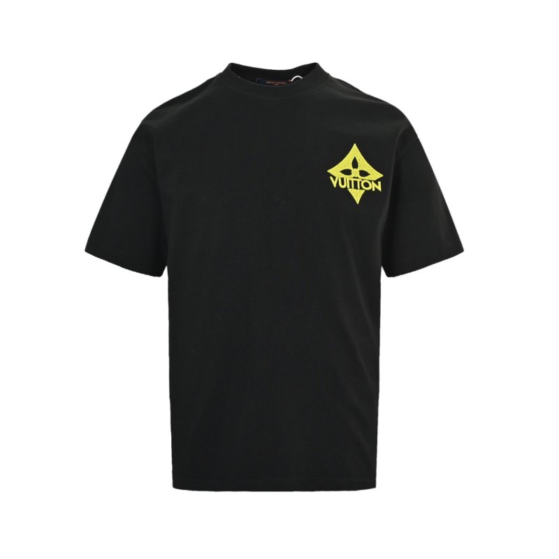 Louis Vuitton Black Star Logo Short Sleeve T-Shirt view