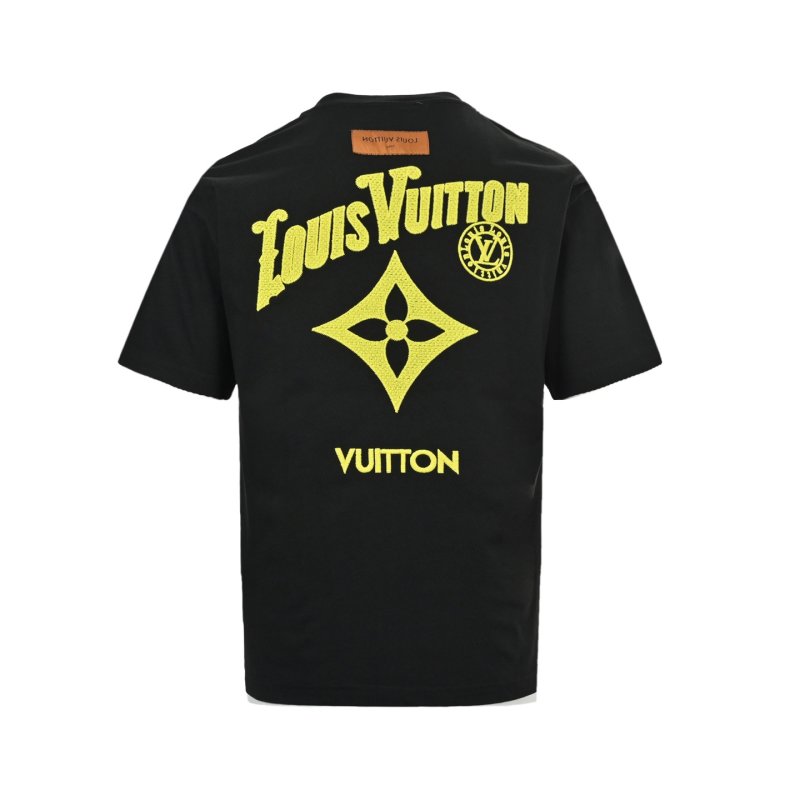 Louis Vuitton Black Star Logo Short Sleeve T-Shirt view