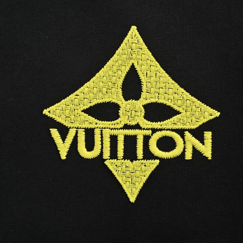 Louis Vuitton Black Star Logo Short Sleeve T-Shirt view