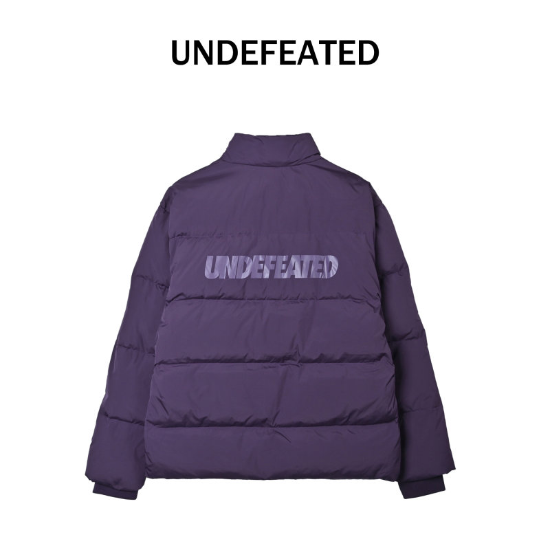 Essentials Purple Puffer Down Jacket view