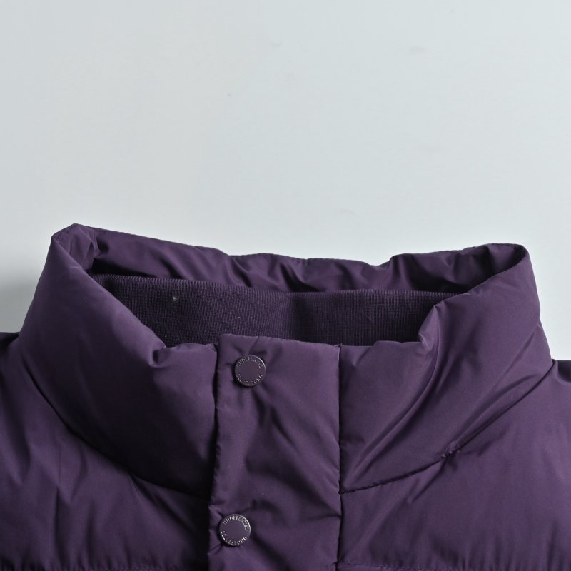 Essentials Purple Puffer Down Jacket view