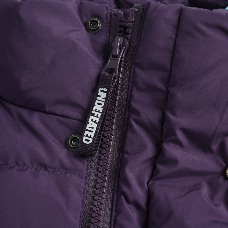 Essentials Purple Puffer Down Jacket view