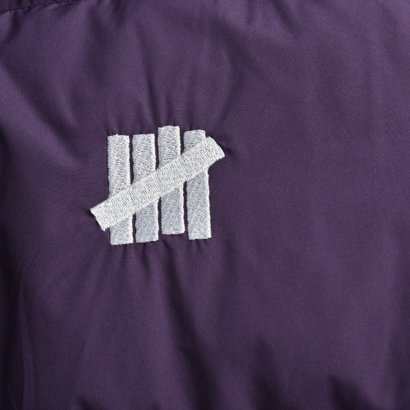 Essentials Purple Puffer Down Jacket view