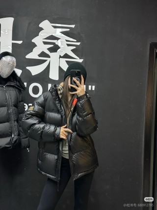 Black Puffer Down Jacket – Oversized Winter Coat