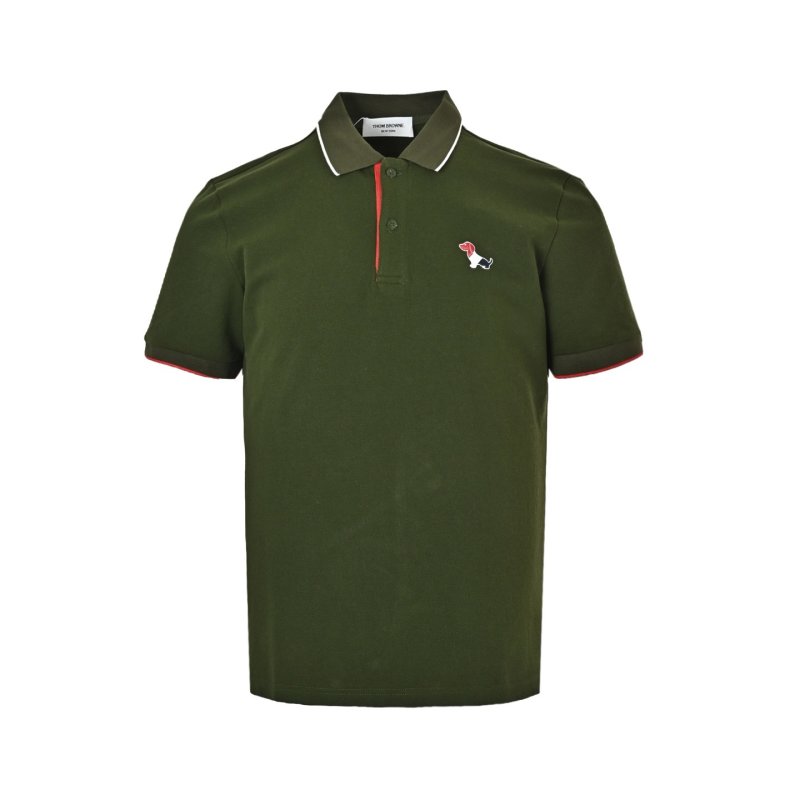 Burberry Classic Polo Shirt Sage Green view