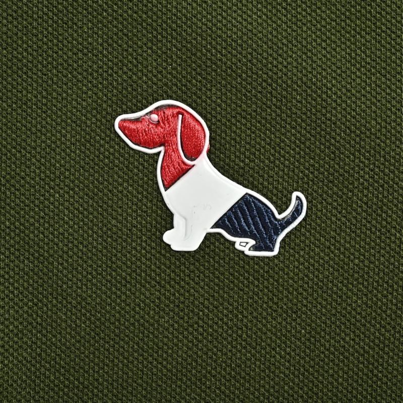 Burberry Classic Polo Shirt Sage Green view