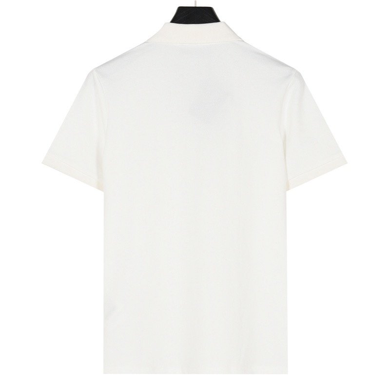 Prada White Short-Sleeve Polo T-Shirt view