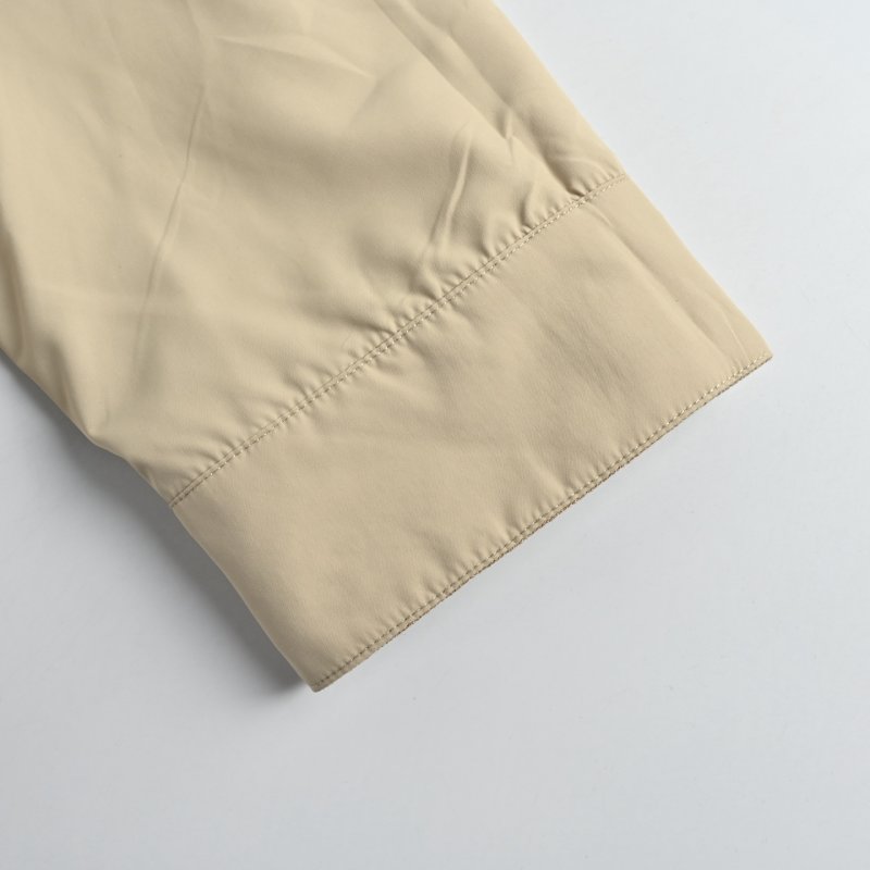 Beige Casual Overshirt Jacket view