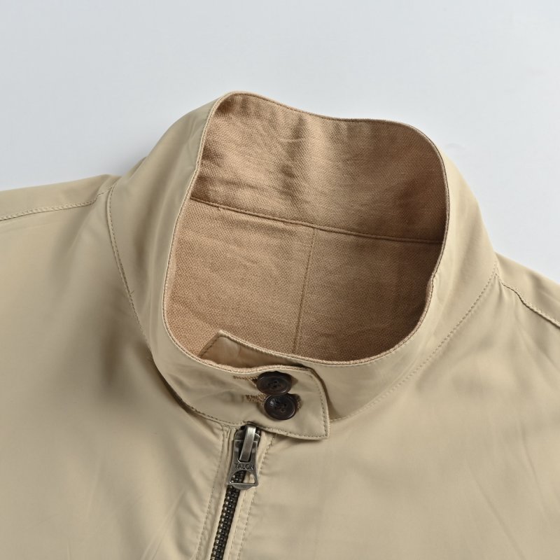 Beige Casual Overshirt Jacket view