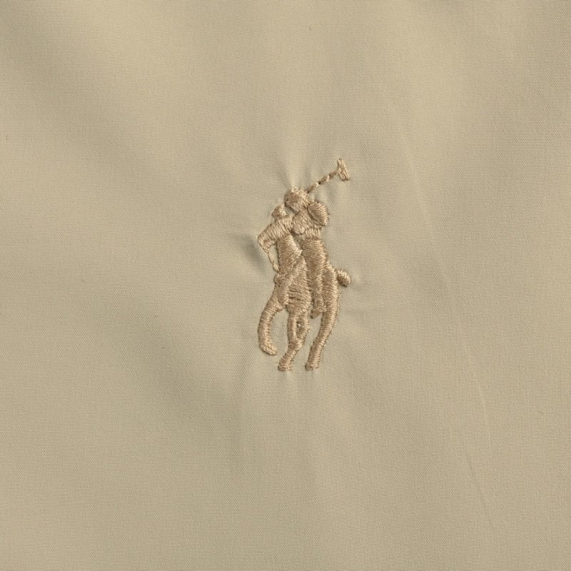 Beige Casual Overshirt Jacket view