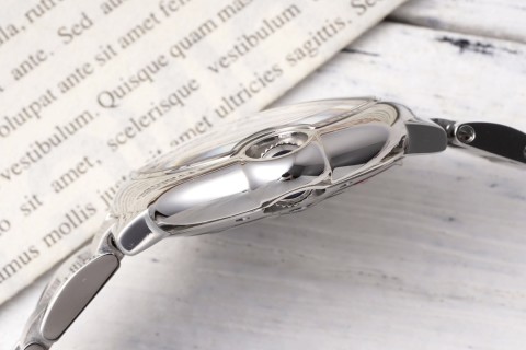 Cartier Ballon Bleu 33mm Steel Watch Roman Numerals view 8