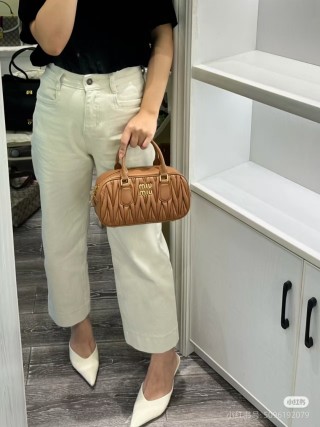 Miu Miu Bowling Bag Caramel Leather view 7