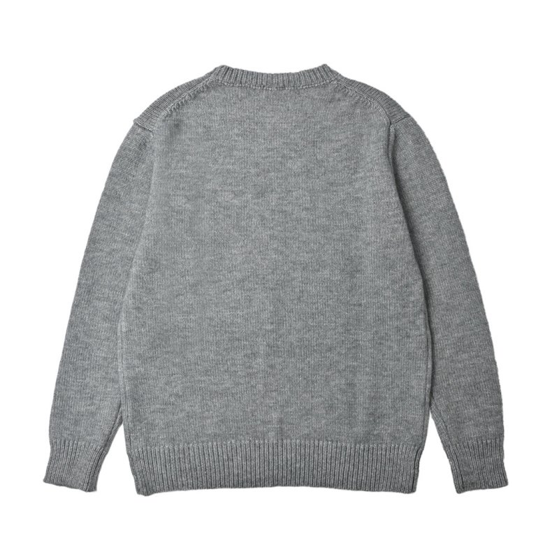 Burberry Grey Graphic Horse Crewneck Sweater view