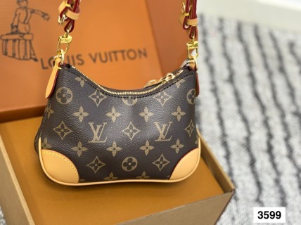 Louis Vuitton Monogram Mini Shoulder Bag Black view 3