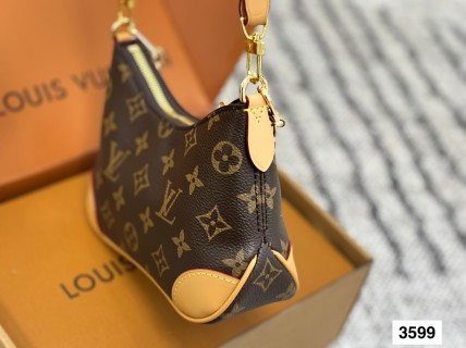 Louis Vuitton Monogram Mini Shoulder Bag Black view 4
