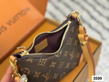 Louis Vuitton Monogram Mini Shoulder Bag Black view 9