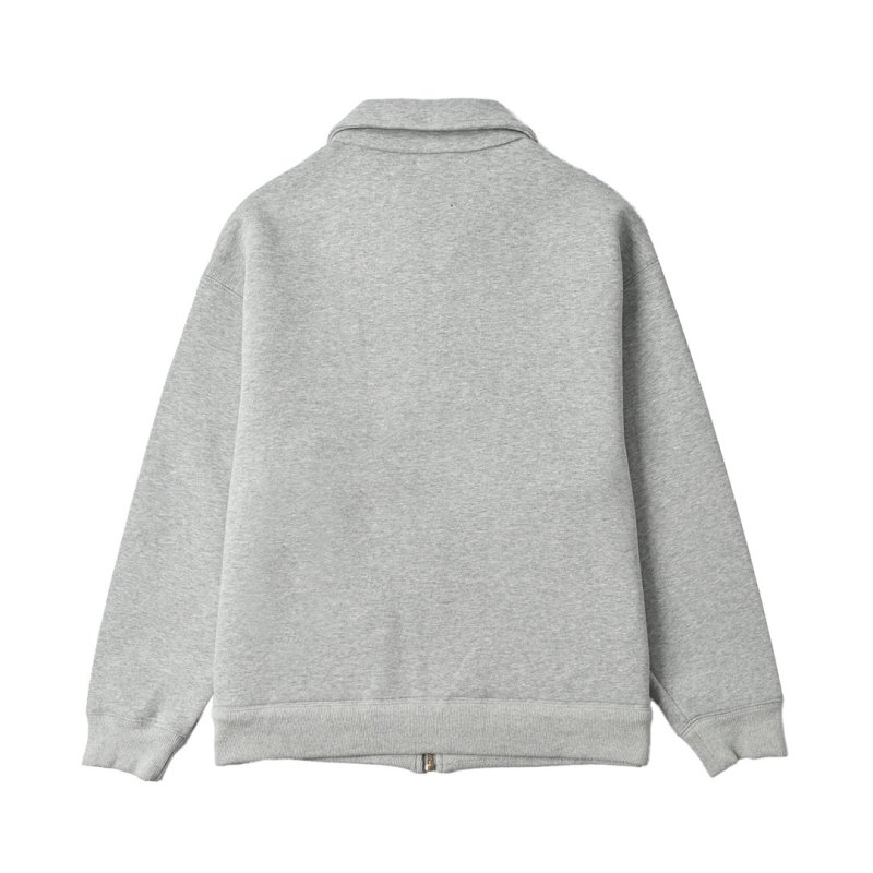 Grey Harrington Jacket with Plaid Lining view