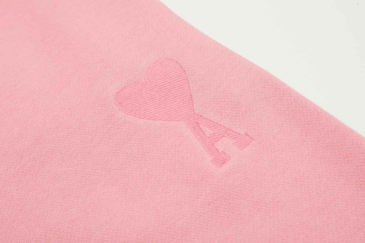 Pink Heart Logo Shorts view