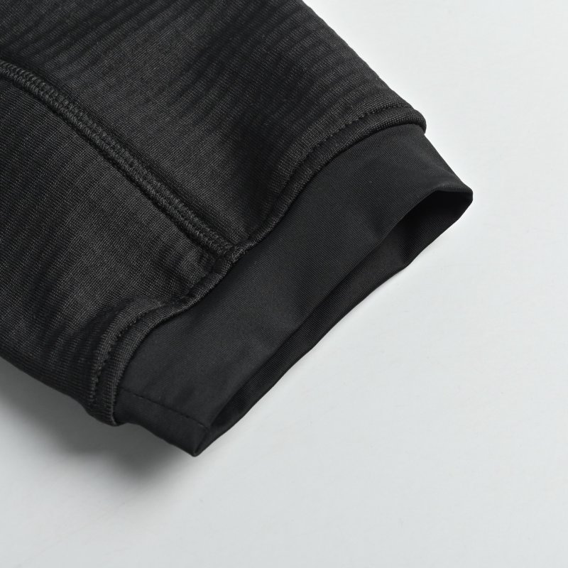 Descente Black Quarter-Zip Technical Ski Jacket view
