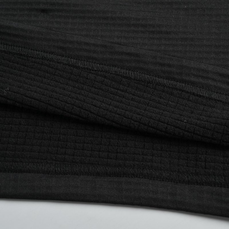 Descente Black Quarter-Zip Technical Ski Jacket view