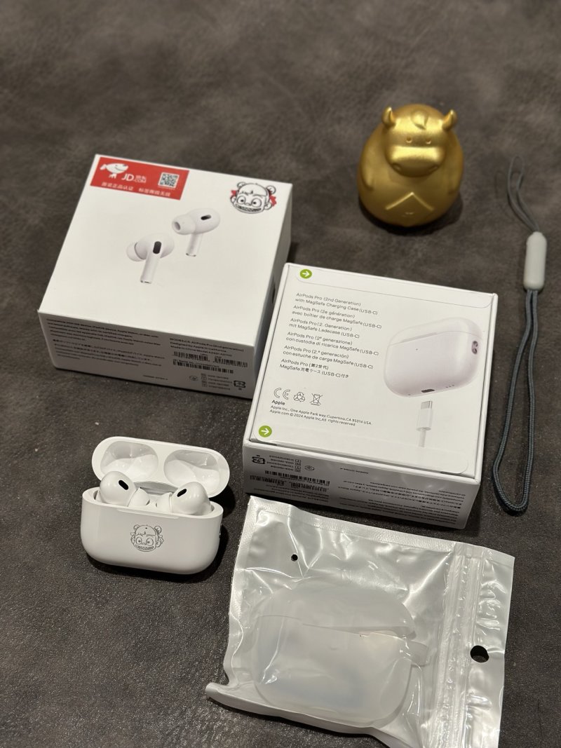 Apple AirPods Pro 2 Animated Character Edition White view
