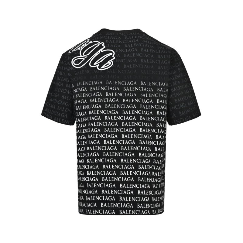 Black Oversized Graphic Short Sleeve T-Shirt with Text Print view