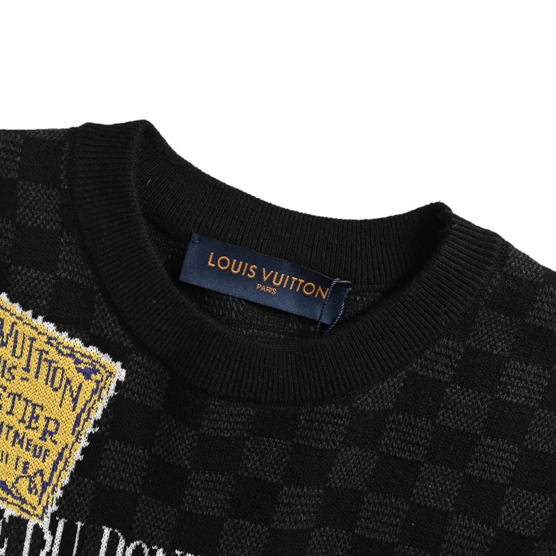 Louis Vuitton Damier Monogram Black T-Shirt view