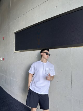 White Graphic Pocket T-Shirt view 9