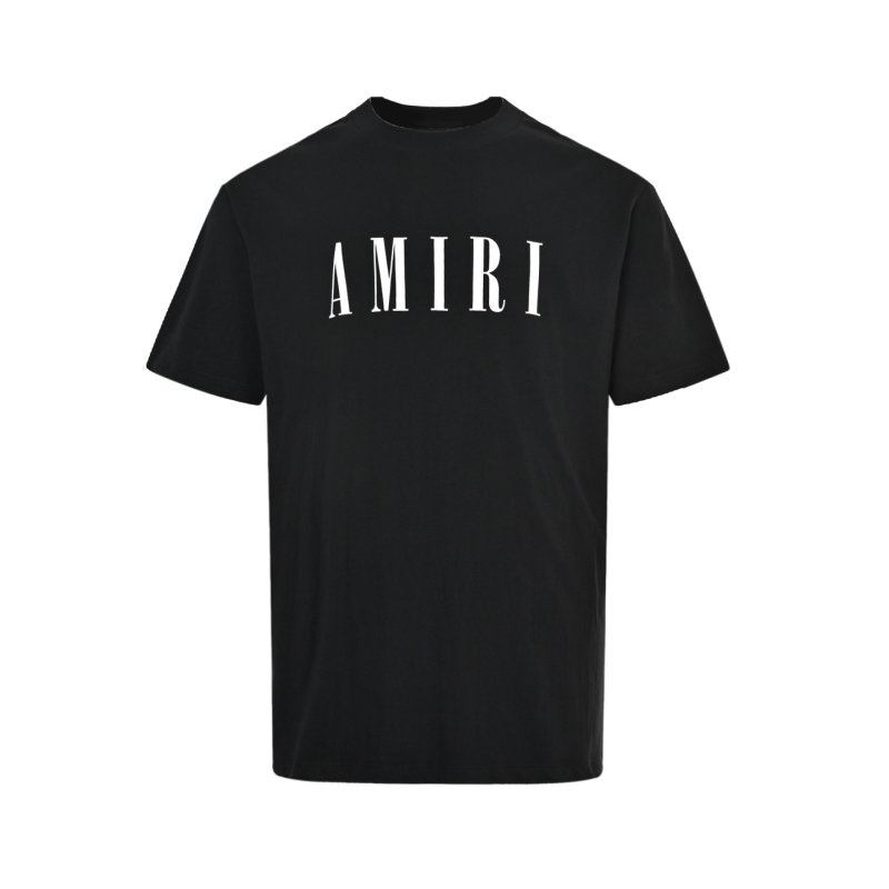 Amiri Black Logo T-Shirt view