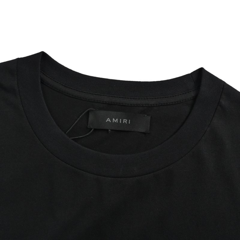Amiri Black Logo T-Shirt view