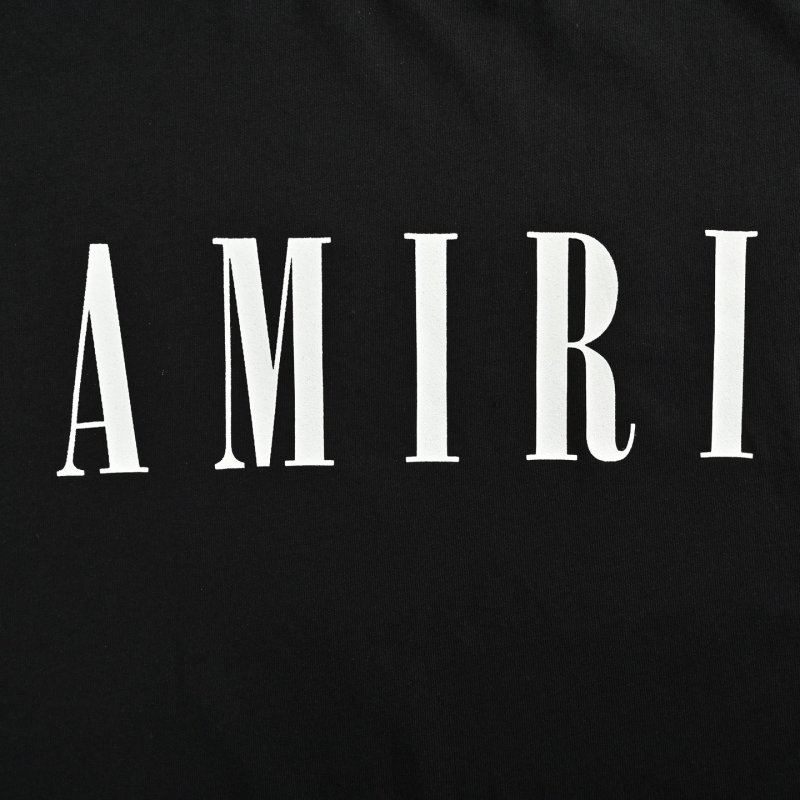 Amiri Black Logo T-Shirt view