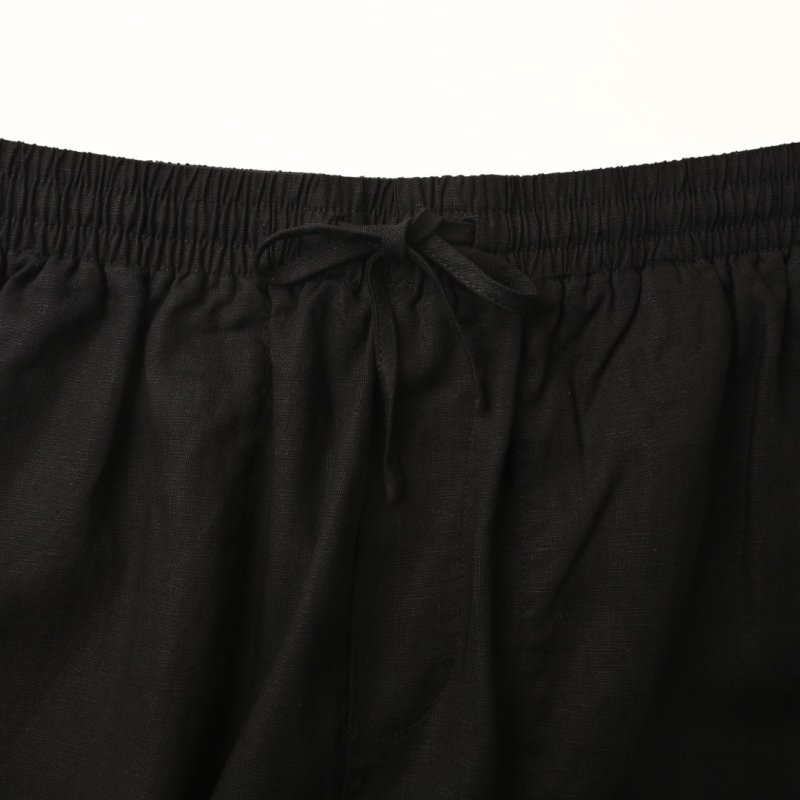 Loewe Black Wide-Leg Anagram Embroidered Pants view