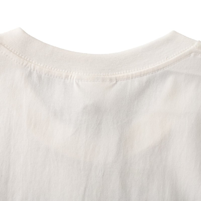 White Graphic Ape Head Logo Short Sleeve T-Shirt view