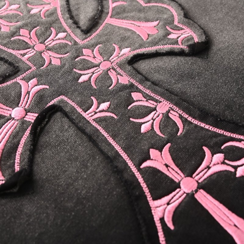 Chrome Hearts Gradient Black Grey Cross T-Shirt view