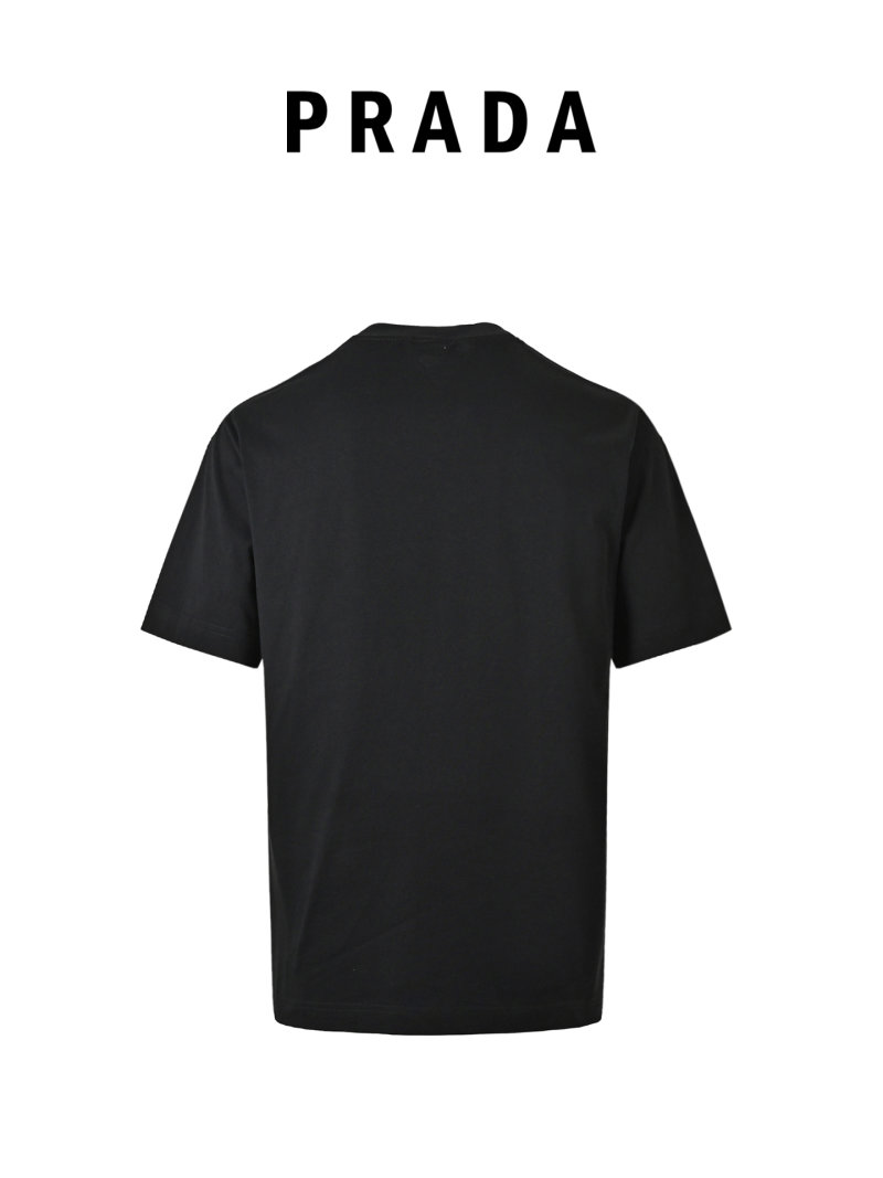 Prada Black Pocket T-Shirt view