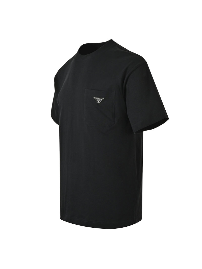 Prada Black Pocket T-Shirt view