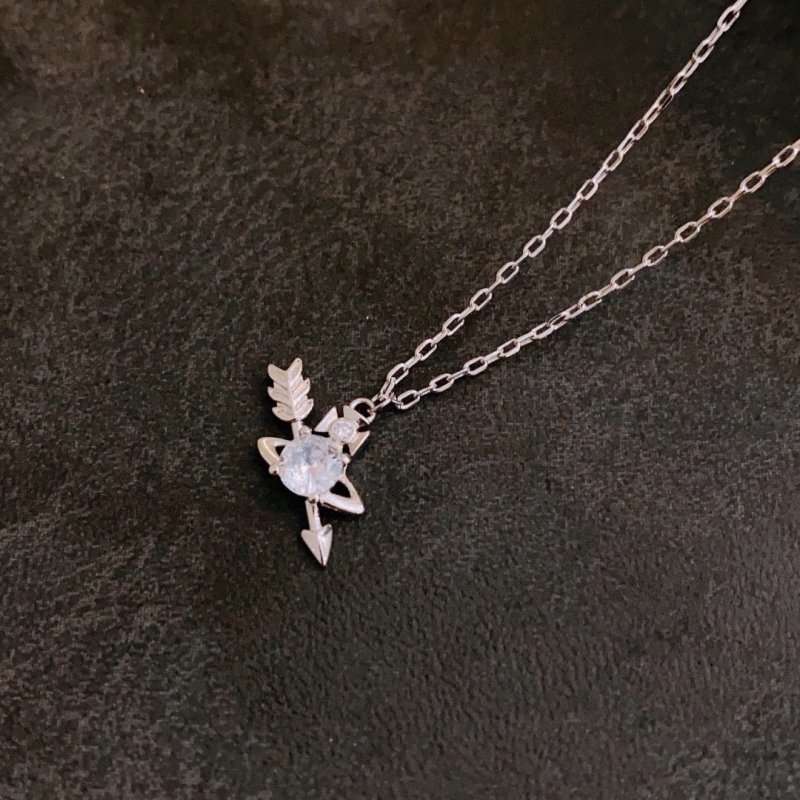 Vivienne Westwood Saturn Pendant Silver Necklace view