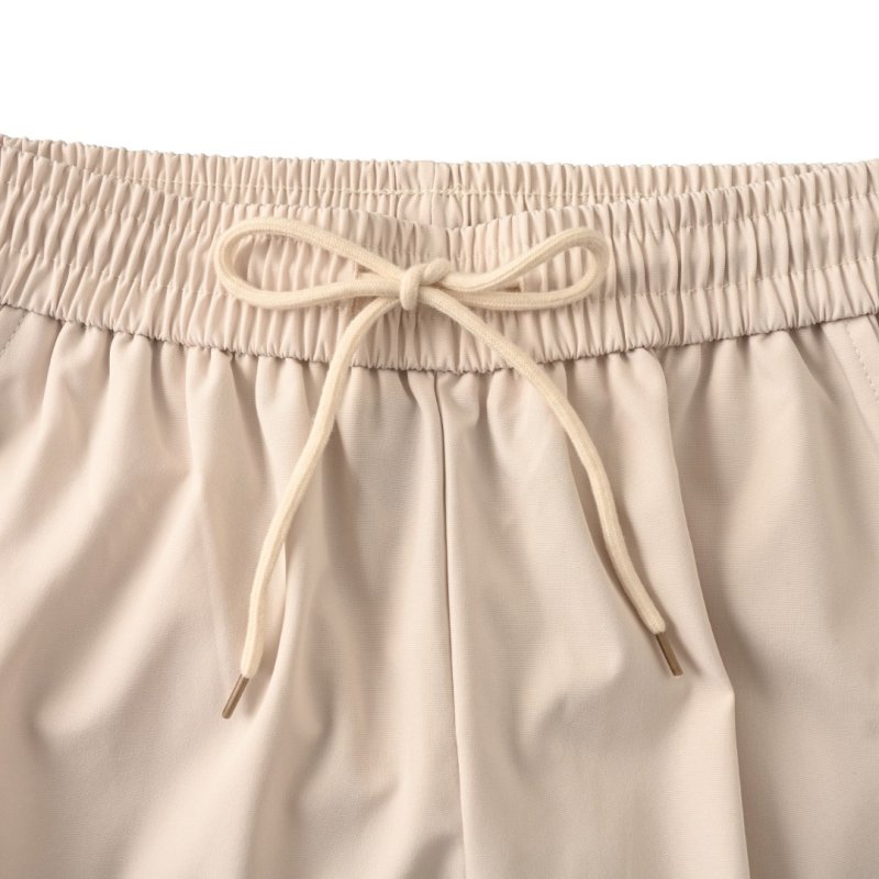Adidas Women's Cream Wide-Leg Track Pants with Side Stripes view