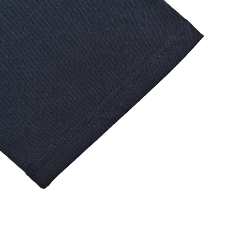 Black Graphic Print Short Sleeve T-Shirt with Blue & Red Design view
