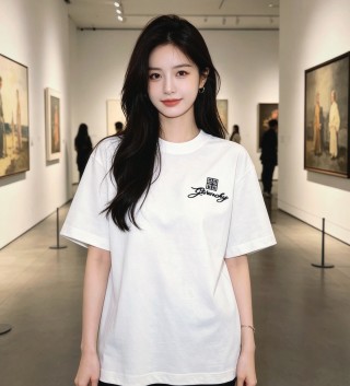Givenchy White Logo Short Sleeve T-Shirt view 2