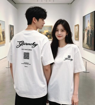 Givenchy White Logo Short Sleeve T-Shirt view 9