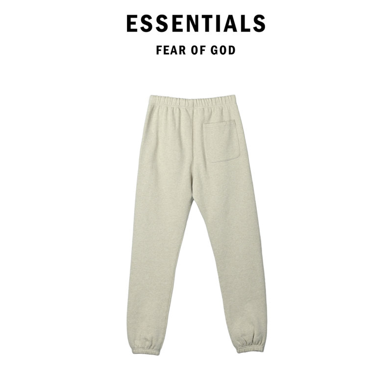 Essentials Stone Grey Drawstring Sweatpants view