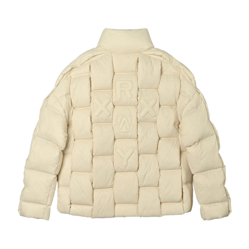 Moncler Cream Puffer Down Jacket view