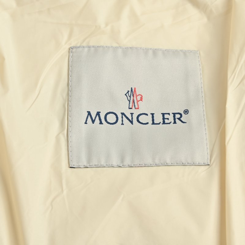 Moncler Cream Puffer Down Jacket view
